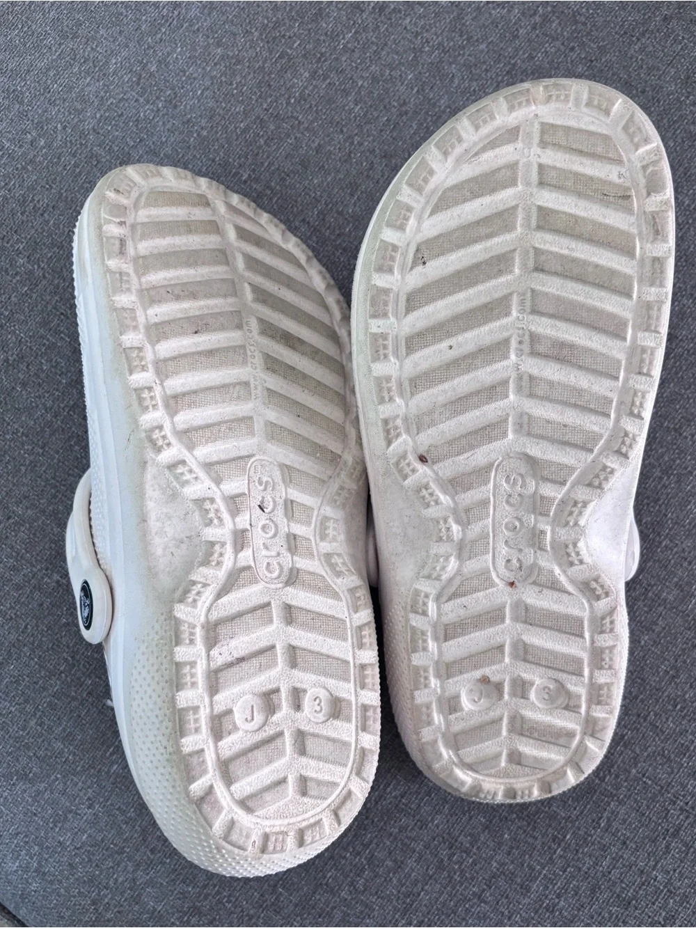 CROCS Kids White Classic Clog